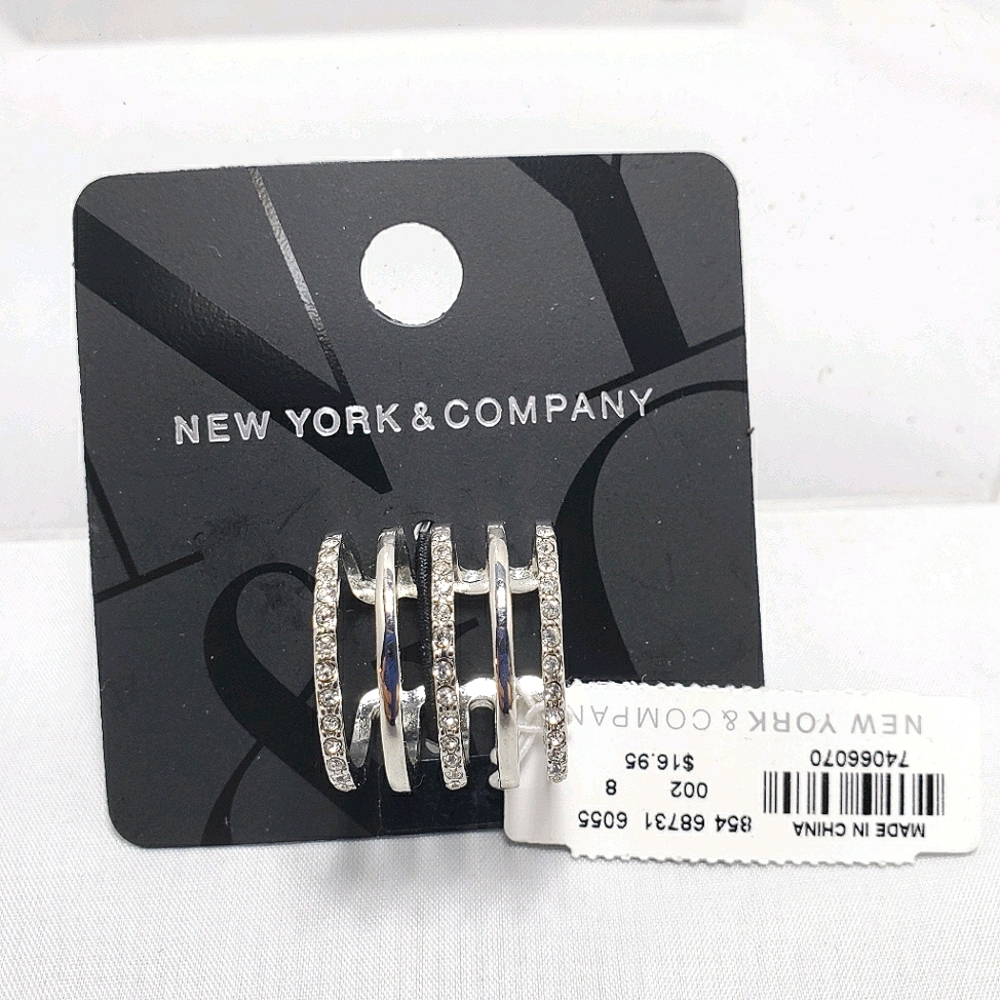 NY & co silver bling ring